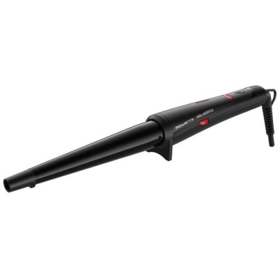Плойка Rowenta x Karl Lagerfeld Conical Curler, конусна, 40Вт, 120-200С, турмалін, чорний (CF324LF0)