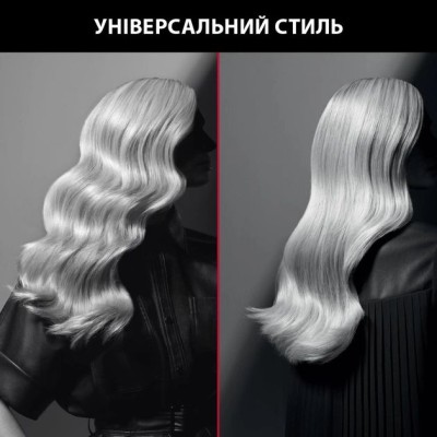 Плойка Rowenta x Karl Lagerfeld Conical Curler, конусна, 40Вт, 120-200С, турмалін, чорний (CF324LF0)