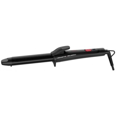 Плойка Rowenta x Karl Lagerfeld Curling Tong, 47Вт, D -25mm, >200С, кераміка, турмалін, чорний (CF321LF0)