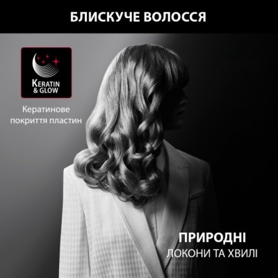 Плойка Rowenta x Karl Lagerfeld Curling Tong, 47Вт, D -25mm, >200С, кераміка, турмалін, чорний (CF321LF0)