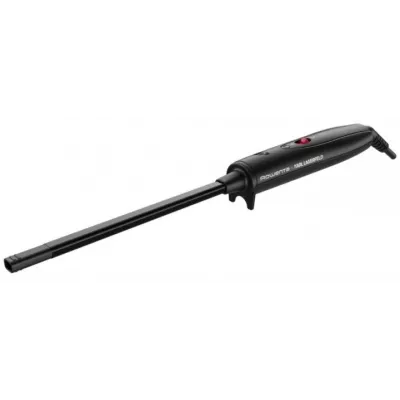 Плойка Rowenta x Karl Lagerfeld Curls Forever, 25Вт, темп.режимів-1, D -10mm, >180С, турмалін, чорний (CF311LF0)