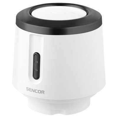 Подрібнювач Sencor Accu technology, 200Вт, чаша-500мл, скло, безпровідний, USB-C, білий (SCB9001GY)