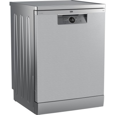 Посудомийна машина Beko, 15компл., A++, 60см, дисплей, 3й кошик, нерж (BDFN26522XQ)