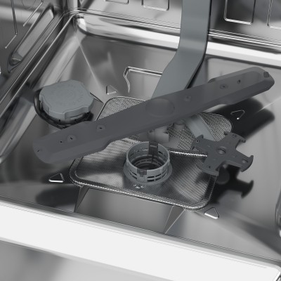 Посудомийна машина Beko, 15компл., A++, 60см, дисплей, 3й кошик, нерж (BDFN26522XQ)