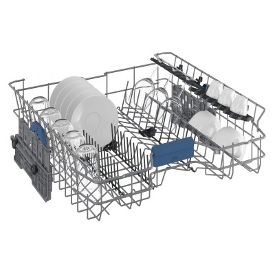 Посудомийна машина Beko, 15компл., A++, 60см, дисплей, 3й кошик, нерж (BDFN26522XQ)