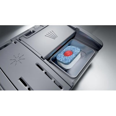 Посудомийна машина Bosch вбудована, 10компл., A+, 45см, дисплей, 3й кошик, білий (SPV4HMX65K)