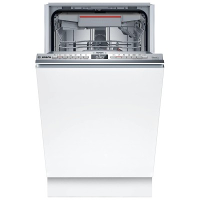 Посудомийна машина Bosch вбудована, 10компл., A++, 45см, дисплей, 3й кошик, білий (SPV4EMX65K)