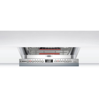 Посудомийна машина Bosch вбудована, 10компл., A++, 45см, дисплей, 3й кошик, білий (SPV4EMX65K)