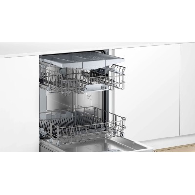 Посудомийна машина Bosch вбудована, 13компл., A+, 60см, 3-й кошик, білий (SMV2IVX00K)