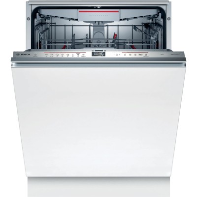 Посудомийна машина Bosch вбудована, 13компл., A+++, 60см, дисплей, 3й кошик, білий (SMV6ECX50K)