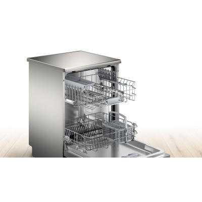 Посудомийна машина Bosch, 13компл., 60см, дисплей, нержавійка (SMS26DI00T)