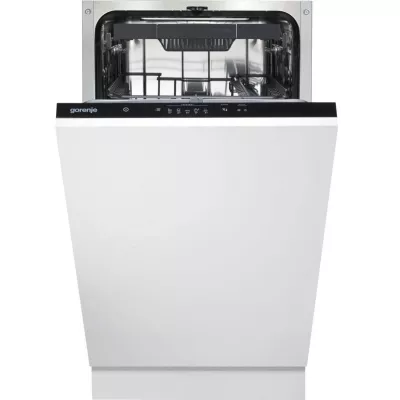 Посудомийна машина Gorenje вбудовувана, 11компл., A++, 45см, AquaStop, 3й кошик, білий (GV520E11)