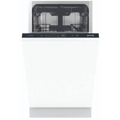 Посудомийна машина Gorenje вбудовувана, 11компл., A+++, 45см, інвертор, 3й кошик, білий (GV561D10)