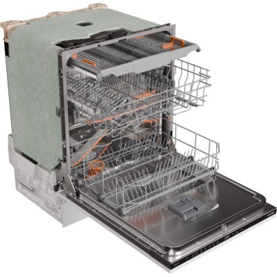 Посудомийна машина Gorenje вбудовувана, 16компл., A+++, 60см, AquaStop, автоматичне відчинення, сенсорн.упр, 3и кошики, білий (G