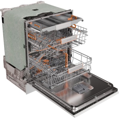 Посудомийна машина Gorenje вбудовувана, 16компл., A+++, 60см, інвертор,Wi-Fi, AquaStop, сенсорн.упр, 3и кошики, білий (GV673A65)