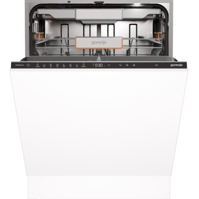 Посудомийна машина Gorenje вбудовувана, 16компл., A+++, 60см, інвертор,Wi-Fi, AquaStop, сенсорн.упр, 3и кошики, білий (GV673A65)