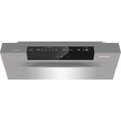 Посудомийна машина Gorenje, 11компл., A+++, 45см, дисплей, 3 кошика, AquaStop, Інвертор, сірий (GS541D10X) Посудомийна машина Gorenje, 11компл., A+++, 45см, дисплей, 3 кошика, AquaStop, Інвертор, сірий (GS541D10X)