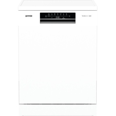 Посудомийна машина Gorenje, 16компл., A+++, 60см, дисплей, 3 кошика, AquaStop, білий (GS643E90W)
