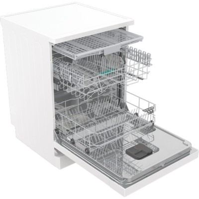 Посудомийна машина Gorenje, 16компл., A+++, 60см, дисплей, 3 кошика, AquaStop, білий (GS643E90W)