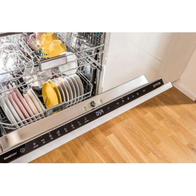 Посудомийна машина Gorenje, 16компл., A+++, 60см, дисплей, 3 кошика, AquaStop, сірий (GS643D90X) Посудомийна машина Gorenje, 16компл., A+++, 60см, дисплей, 3 кошика, AquaStop, сірий (GS643D90X)