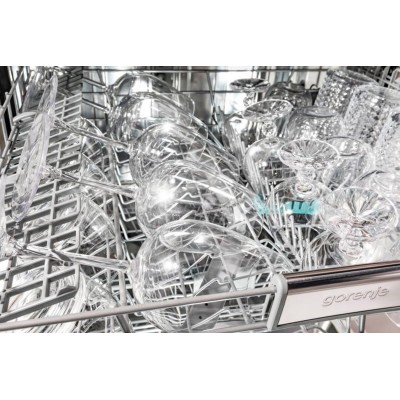 Посудомийна машина Gorenje, 16компл., A+++, 60см, дисплей, 3 кошика, AquaStop, сірий (GS643D90X) Посудомийна машина Gorenje, 16компл., A+++, 60см, дисплей, 3 кошика, AquaStop, сірий (GS643D90X)