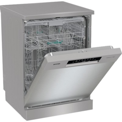 Посудомийна машина Gorenje, 16компл., A+++, 60см, дисплей, 3 кошика, AquaStop, сірий (GS643D90X) Посудомийна машина Gorenje, 16компл., A+++, 60см, дисплей, 3 кошика, AquaStop, сірий (GS643D90X)