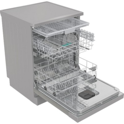 Посудомийна машина Gorenje, 16компл., A+++, 60см, дисплей, 3 кошика, AquaStop, сірий (GS643D90X) Посудомийна машина Gorenje, 16компл., A+++, 60см, дисплей, 3 кошика, AquaStop, сірий (GS643D90X)
