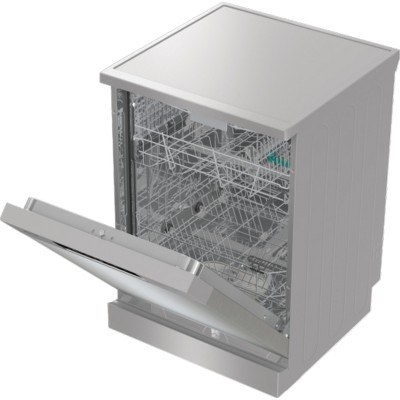 Посудомийна машина Gorenje, 16компл., A+++, 60см, дисплей, 3 кошика, AquaStop, сірий (GS643D90X) Посудомийна машина Gorenje, 16компл., A+++, 60см, дисплей, 3 кошика, AquaStop, сірий (GS643D90X)