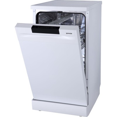 Посудомийна машина Gorenje, 9компл., A++, 45см, дисплей, 2 кошика, AquaStop, білий (GS520E15W)
