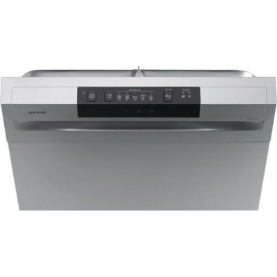 Посудомийна машина Gorenje, 9компл., A++, 45см, дисплей, 2 кошика, AquaStop, сірий (GS520E15S)