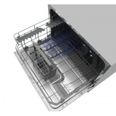 Посудомийна машина Hansa настільна, 6компл., A+, 55см, дисплей, сріблястий (ZWM556SH)