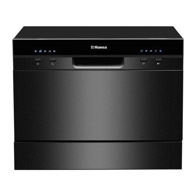 Посудомийна машина Hansa настільна, 6компл., A+, 55см, дисплей, чорний (ZWM556BH)