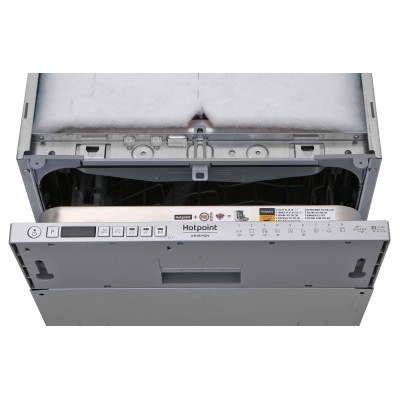 Посудомийна машина Hotpoint вбудована, 10компл., A++, 45см, дисплей, 3й кошик, білий (HSIO3O23WFE)