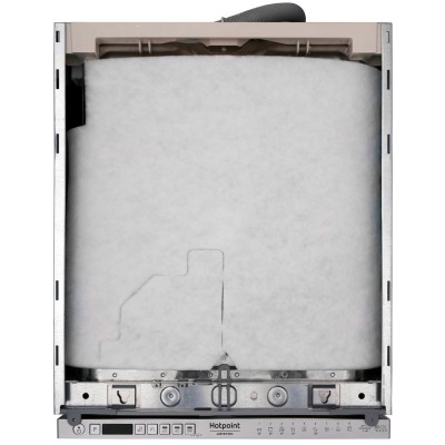 Посудомийна машина Hotpoint вбудована, 10компл., A++, 45см, дисплей, 3й кошик, білий (HSIO3O23WFE)