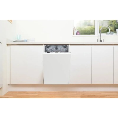 Посудомийна машина Indesit вбудовувана, 10компл., A+, 45см, дисплей, білий (DSIC3M19)