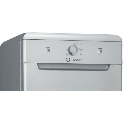 Посудомийна машина Indesit, 10компл., A+, 45см, сріблястий (DSCFE1B10SRU)