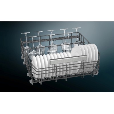 Посудомийна машина Siemens вбудована, 14компл., A+++, 60см, дисплей, 3й кошик, Zeolith, білий (SN65ZX19CE)