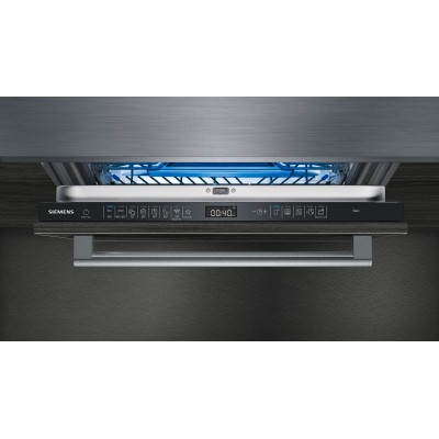Посудомийна машина Siemens вбудована, 14компл., A+++, 60см, дисплей, 3й кошик, Zeolith, білий (SN65ZX19CE)