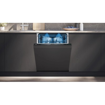 Посудомийна машина Siemens вбудована, 14компл., A+++, 60см, дисплей, 3й кошик, Zeolith, білий (SN65ZX19CE)