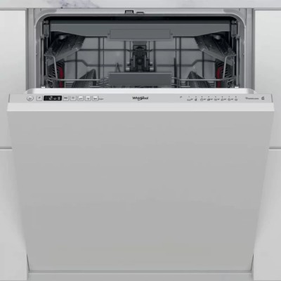 Посудомийна машина Whirlpool вбудована, 14компл., A+++, 60см, дисплей, інвертор, 3й кошик, білий (WIC3C33PFE)