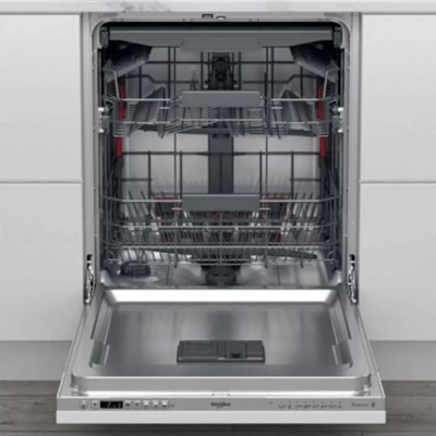 Посудомийна машина Whirlpool вбудована, 14компл., A+++, 60см, дисплей, інвертор, 3й кошик, білий (WIC3C33PFE)
