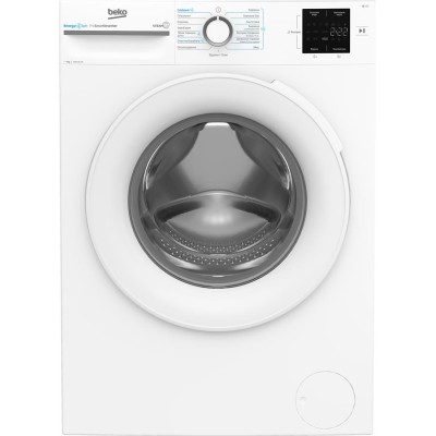 Пральна машина Beko фронтальна, 6кг, 1200, A+++, 45см, дисплей, інвертор, пара, білий (BM1WFSU36243WW)