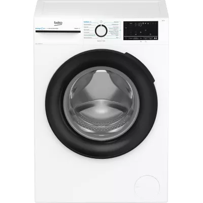 Пральна машина Beko фронтальна, 6кг, 1200, A+++, 45см, дисплей, інвертор, пара, білий (BM3WFU46245WB)