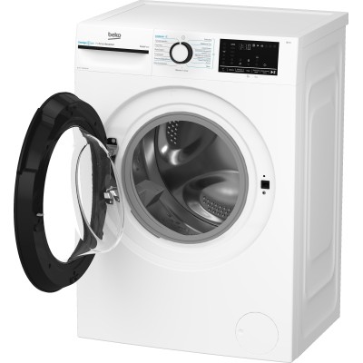 Пральна машина Beko фронтальна, 6кг, 1200, A+++, 45см, дисплей, інвертор, пара, білий (BM3WFU46245WB)