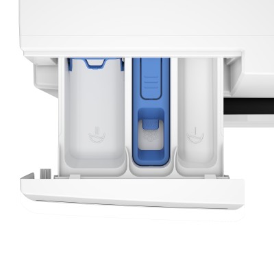Пральна машина Beko фронтальна, 7кг, 1200, A+++, 49см, дисплей, інвертор, пара, білий (BM1WFSU37233WW)
