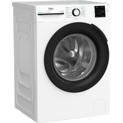 Пральна машина Beko фронтальна, 9кг, 1200, A+++, 55см, дисплей, інвертор, пара, білий (BM1WFU39233WB)