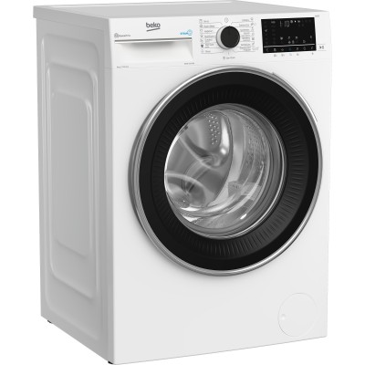 Пральна машина Beko фронтальна, 9кг, 1400, A+++, 55см, дисплей, SMART, пара, інв., білий (B3WFU5943W)