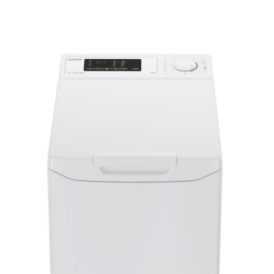 Пральна машина Candy вертикальна, 7кг, 1200, A+++, 60см, дисплей, білий (TCA273D3-9)