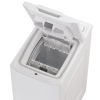 Пральна машина Candy вертикальна, 7кг, 1200, A+++, 60см, дисплей, білий (TCA273D3-9)