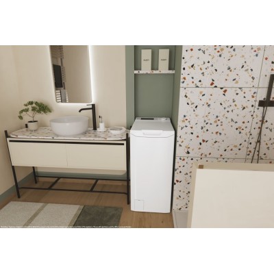 Пральна машина Candy вертикальна, 7кг, 1200, A+++, 60см, дисплей, білий (TCA273D3-9)